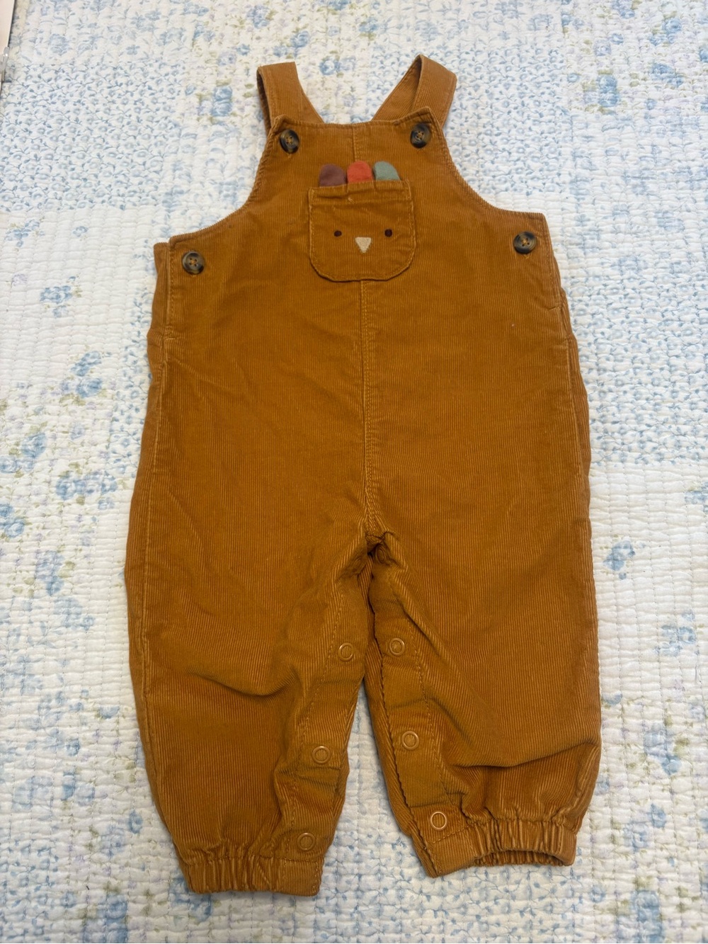 Carter’s Baby Corduroy Turkey Overalls
